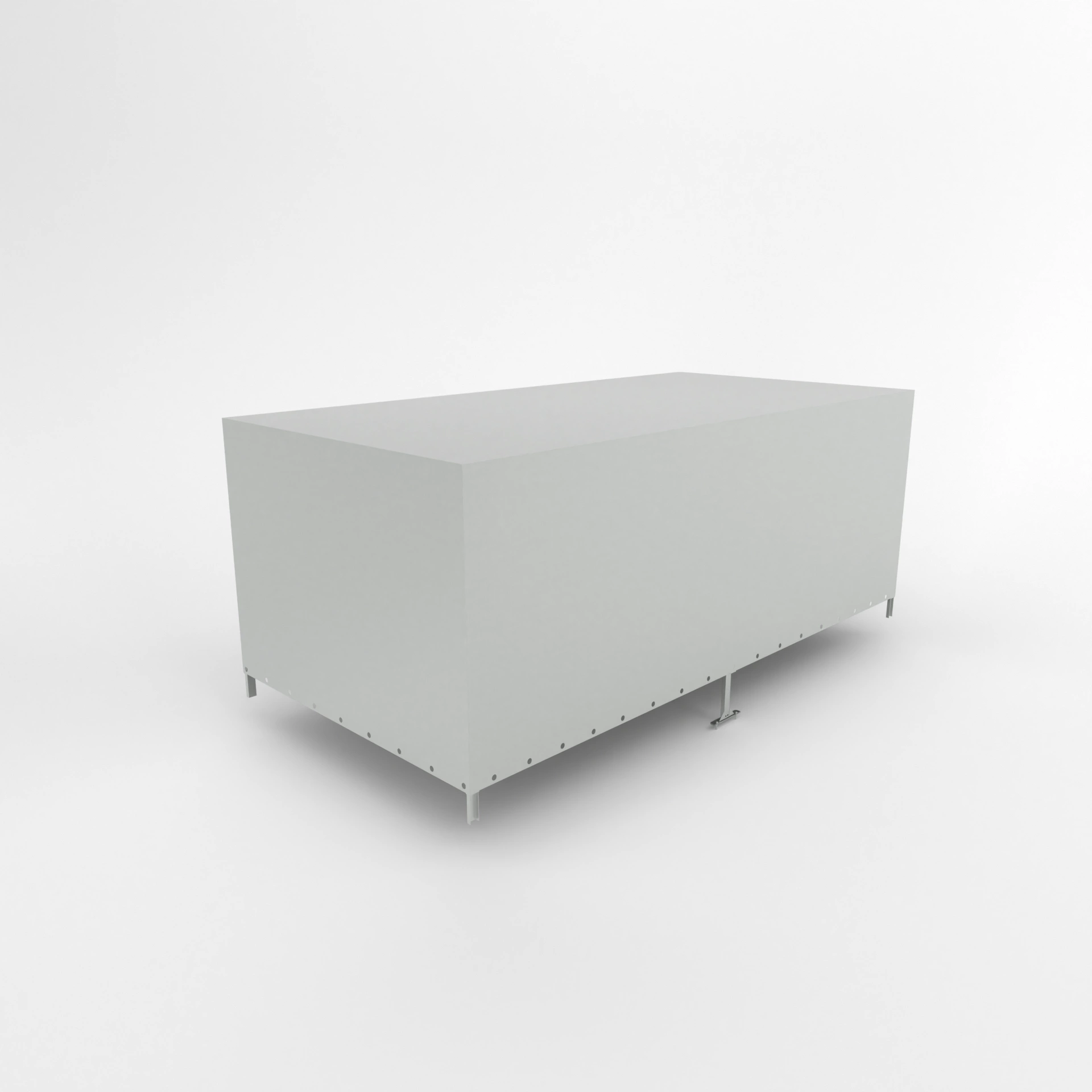 HIGH COVER WITH FRAME H-1500 4020/400 GRAY CARKEEPER/CARPLATFORM S - GT KIPPBAR/GT PLATEAU S